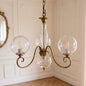 Everard Glass Chandelier