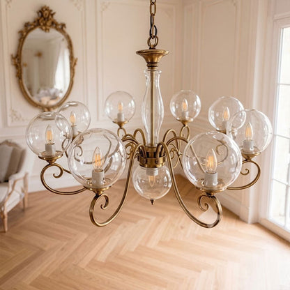 Everard Glass Chandelier