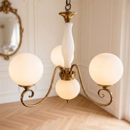 Everard Glass Chandelier