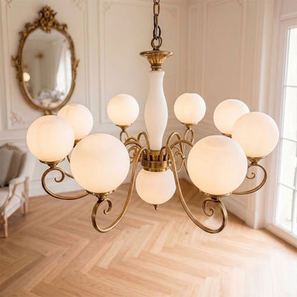 Everard Glass Chandelier