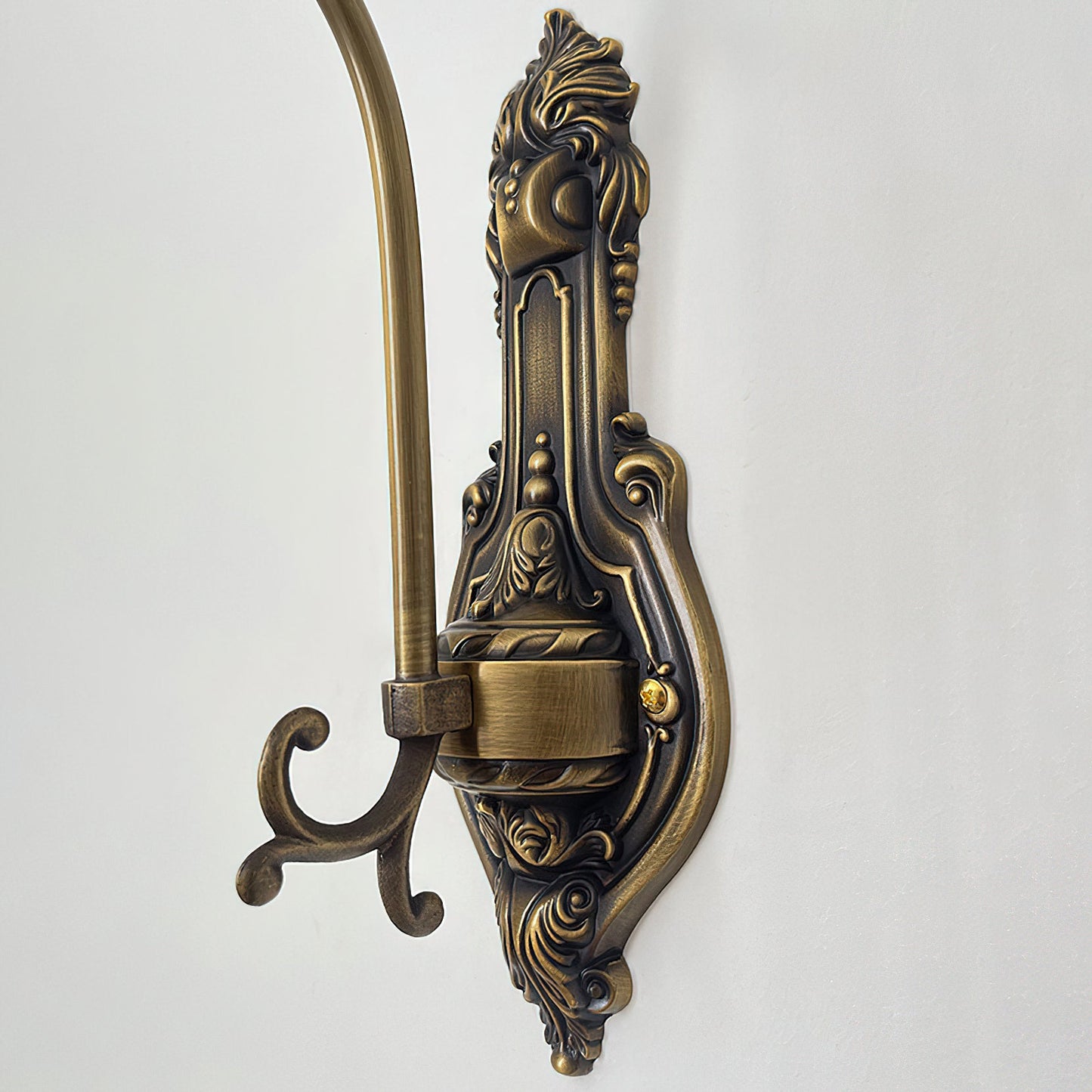 Everard Glass Rose Wall Sconce