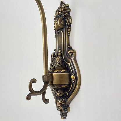 Everard Glass Rose Wall Sconce