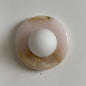Solene Pink Onyx Wall Sconce