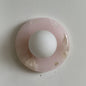 Solene Pink Onyx Wall Sconce