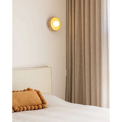 Tavira Travertine Wall Lamp