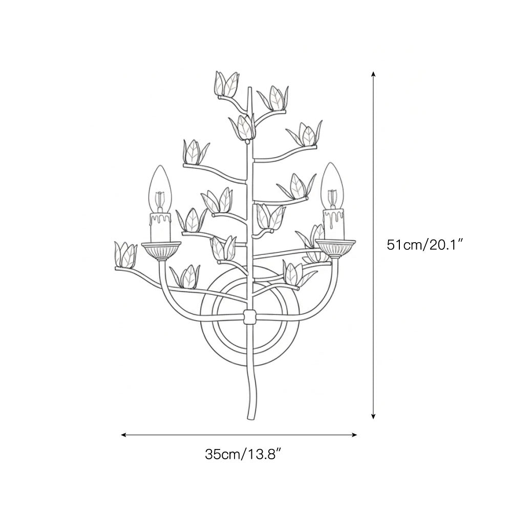 Procyon Branch Wall Lamp