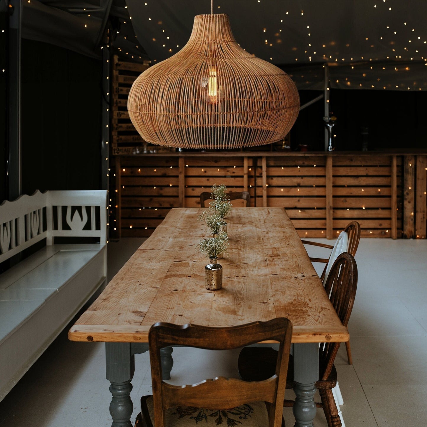 Sabara Rattan Pendant Lamp