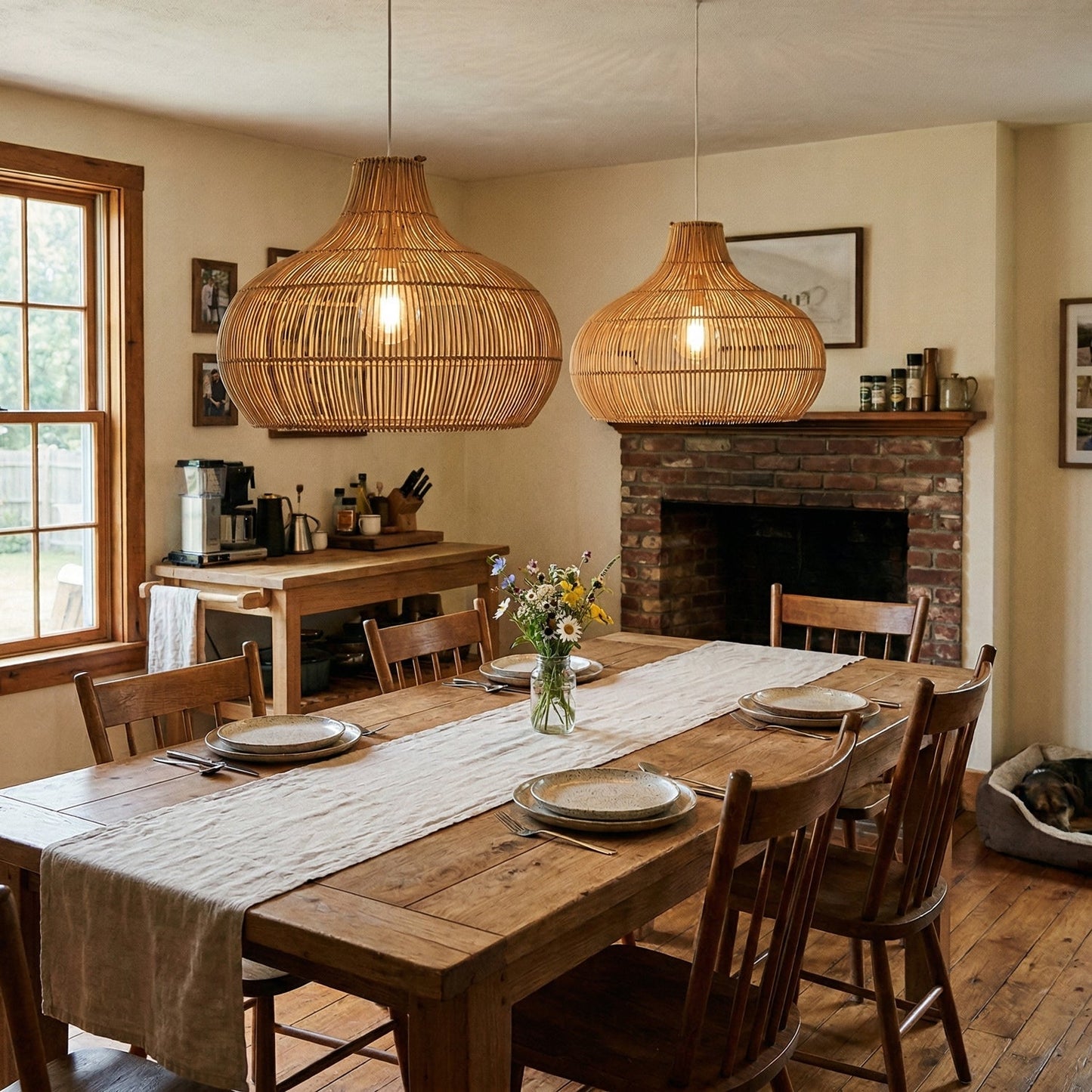 Sabara Rattan Pendant Lamp