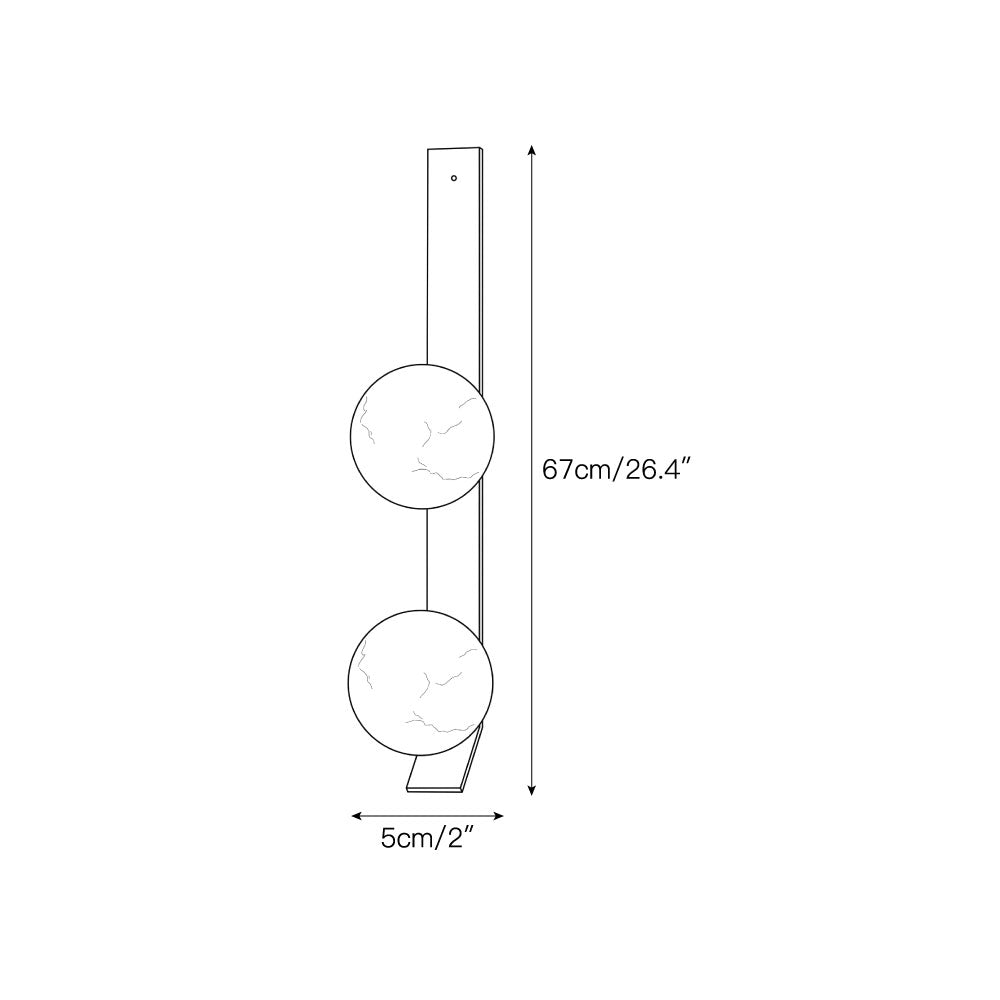 Fizi Alabaster Wall Sconce