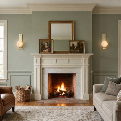 Fizi Alabaster Wall Sconce