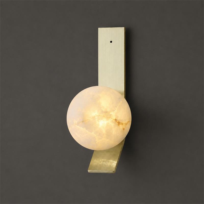 Fizi Alabaster Wall Sconce