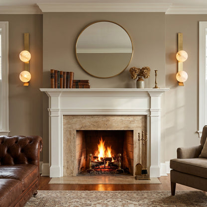 Fizi Alabaster Wall Sconce