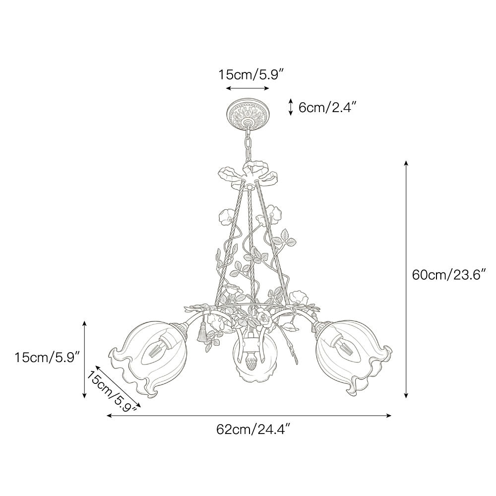 Yaria Blossom Chandelier