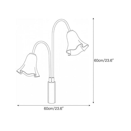 Yaria Glass Wall Sconce