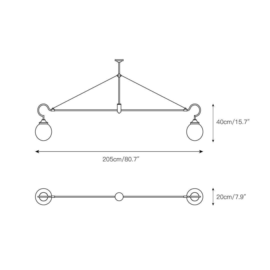 Melan Chandelier