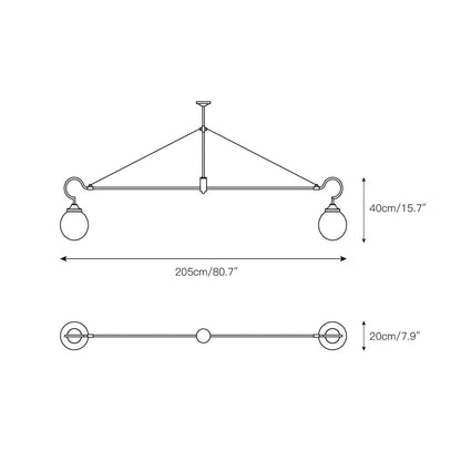 Melan Chandelier