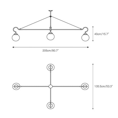 Melan Chandelier