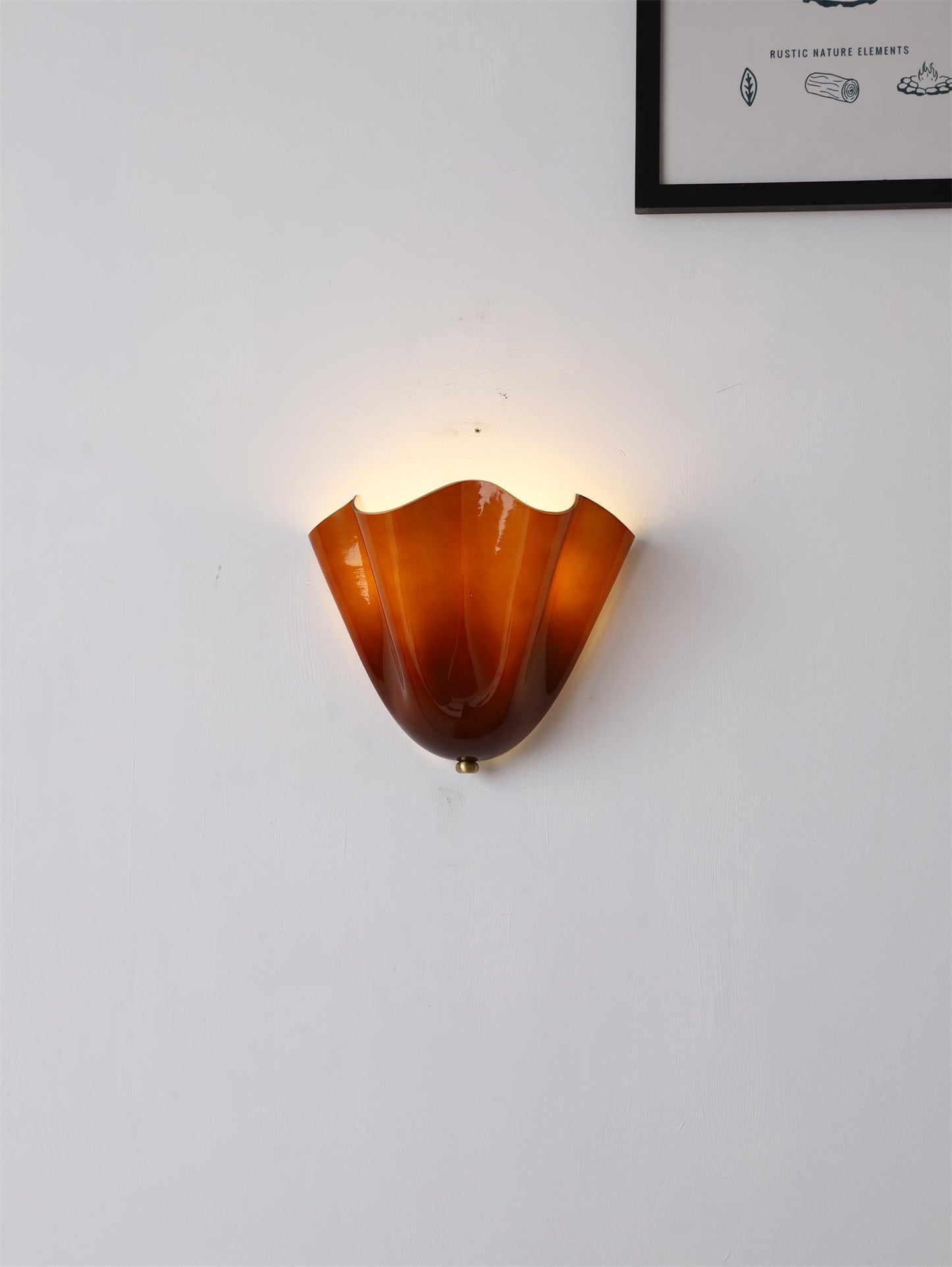 Halo Glass Wall Lamp