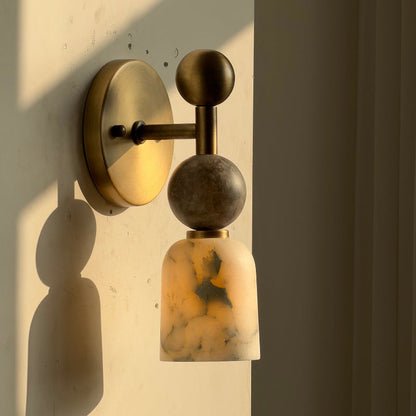 Elmis Alabaster Wall Lamp
