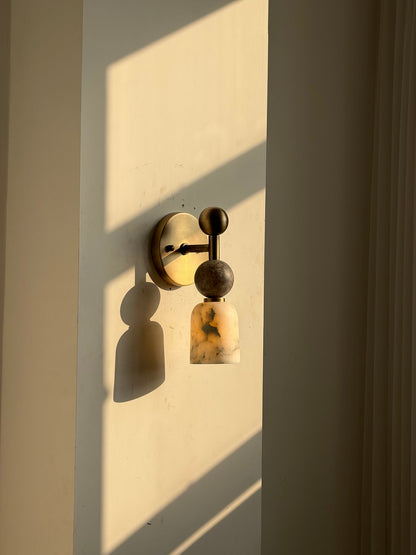 Elmis Alabaster Wall Lamp