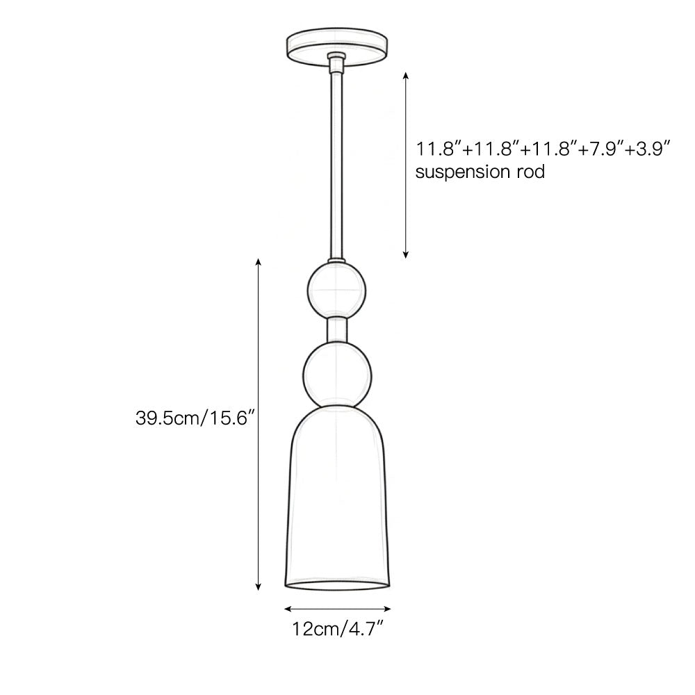 Elmis Alabaster Pendant Lamp