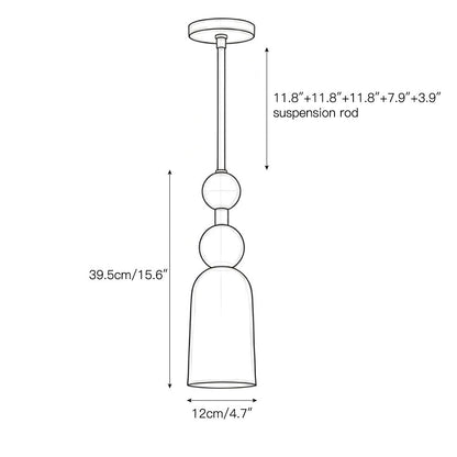 Elmis Alabaster Pendant Lamp