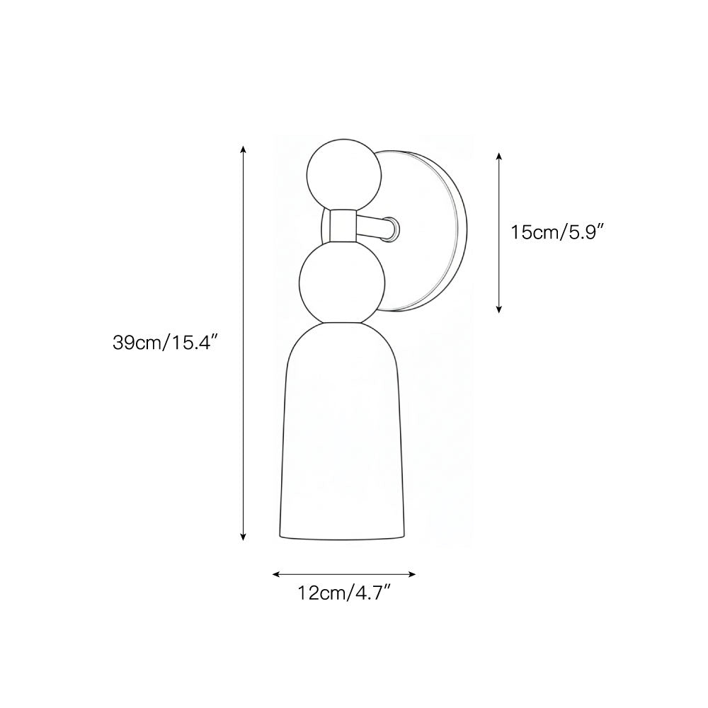 Elmis Alabaster Wall Lamp