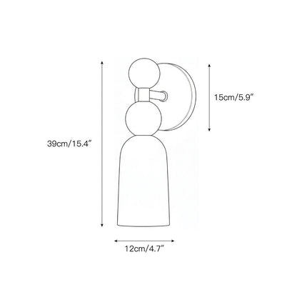 Elmis Alabaster Wall Lamp