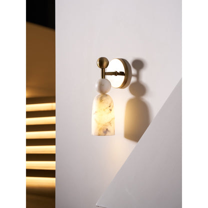 Elmis Alabaster Wall Lamp