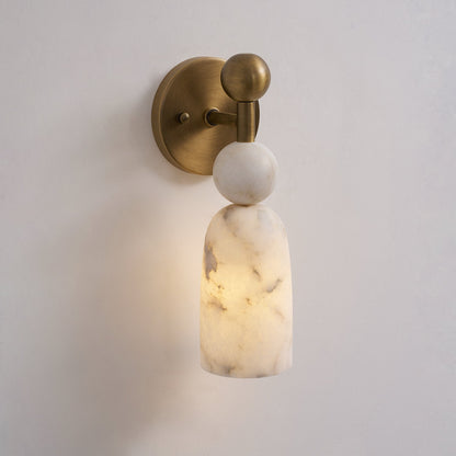Elmis Alabaster Wall Lamp