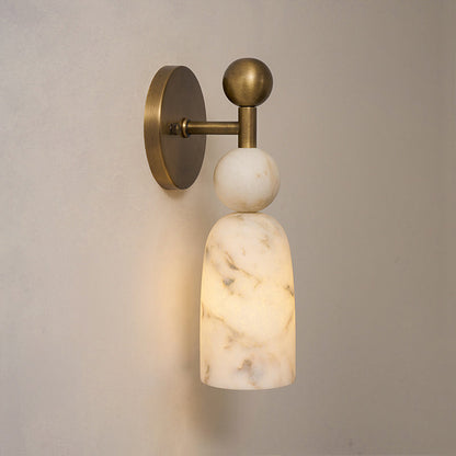 Elmis Alabaster Wall Lamp