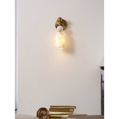 Elmis Alabaster Wall Lamp