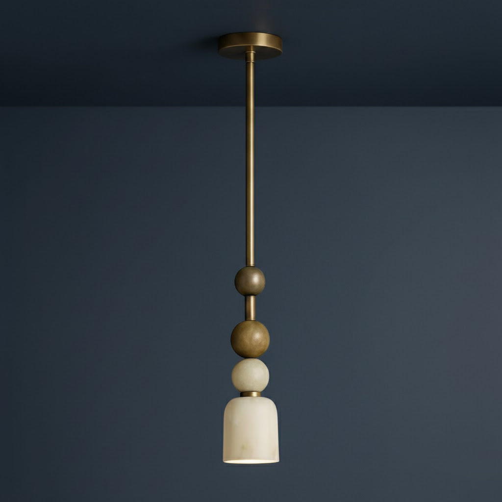 Elmis Alabaster Pendant Lamp