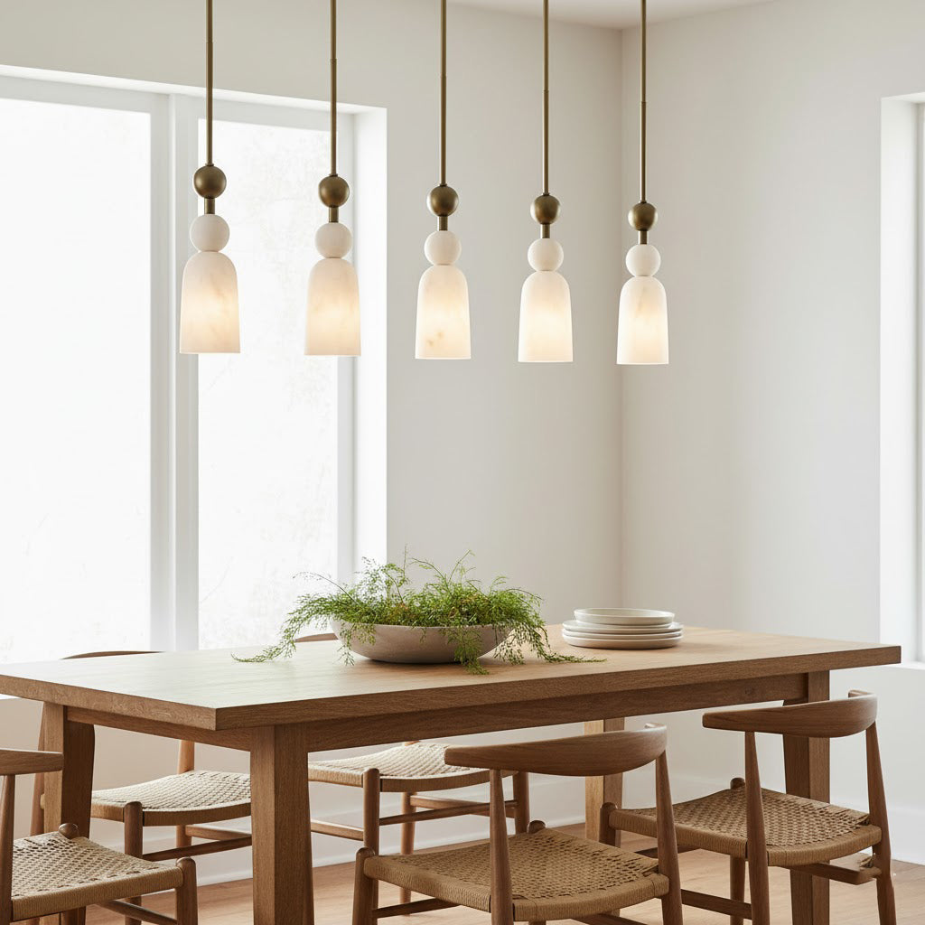 Elmis Alabaster Pendant Lamp