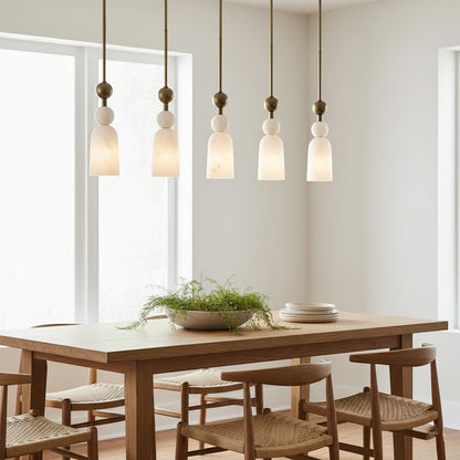 Elmis Alabaster Pendant Lamp