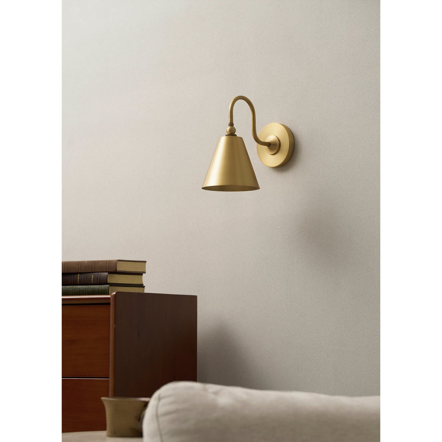 Stanmere Brass Wall Sconce