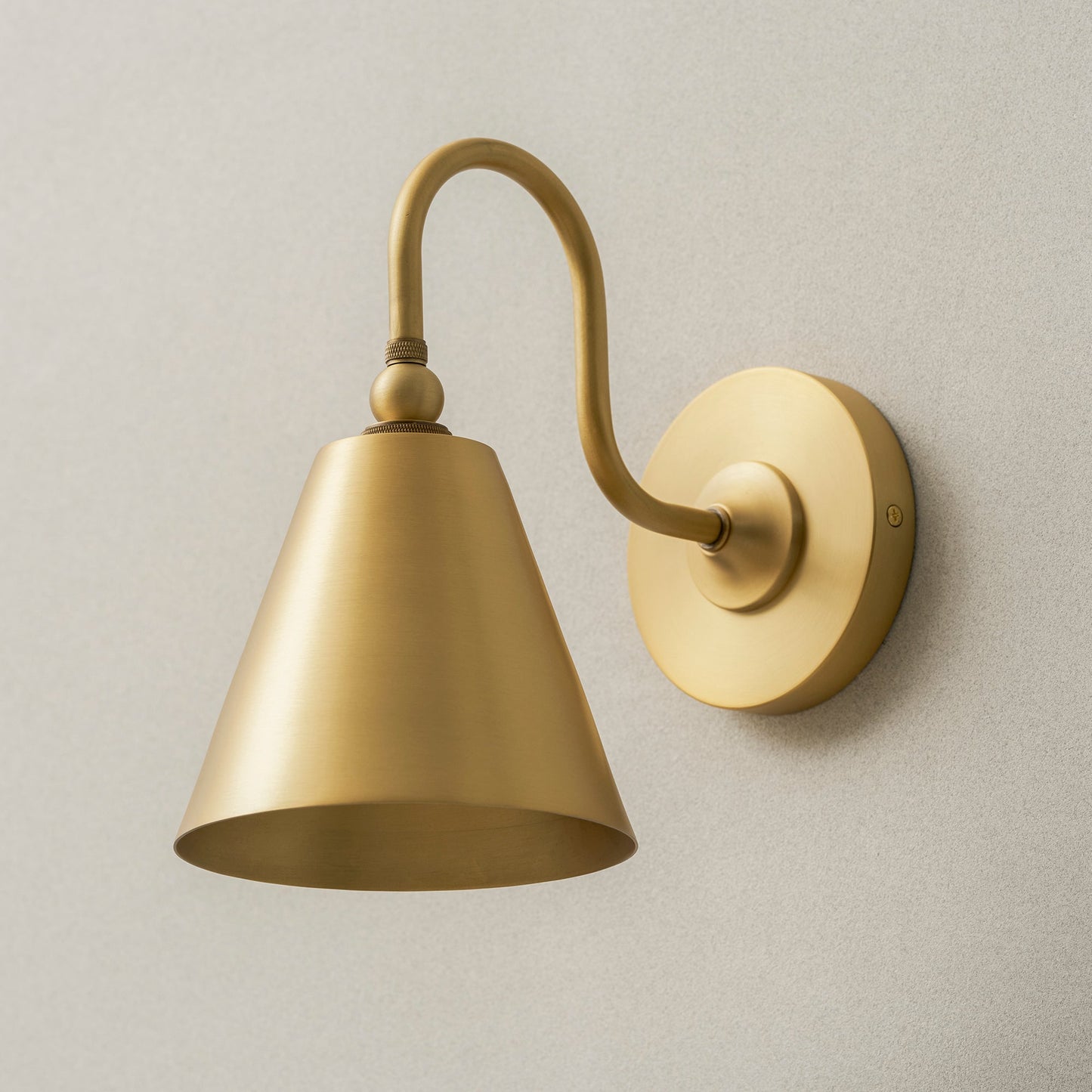 Stanmere Brass Wall Sconce