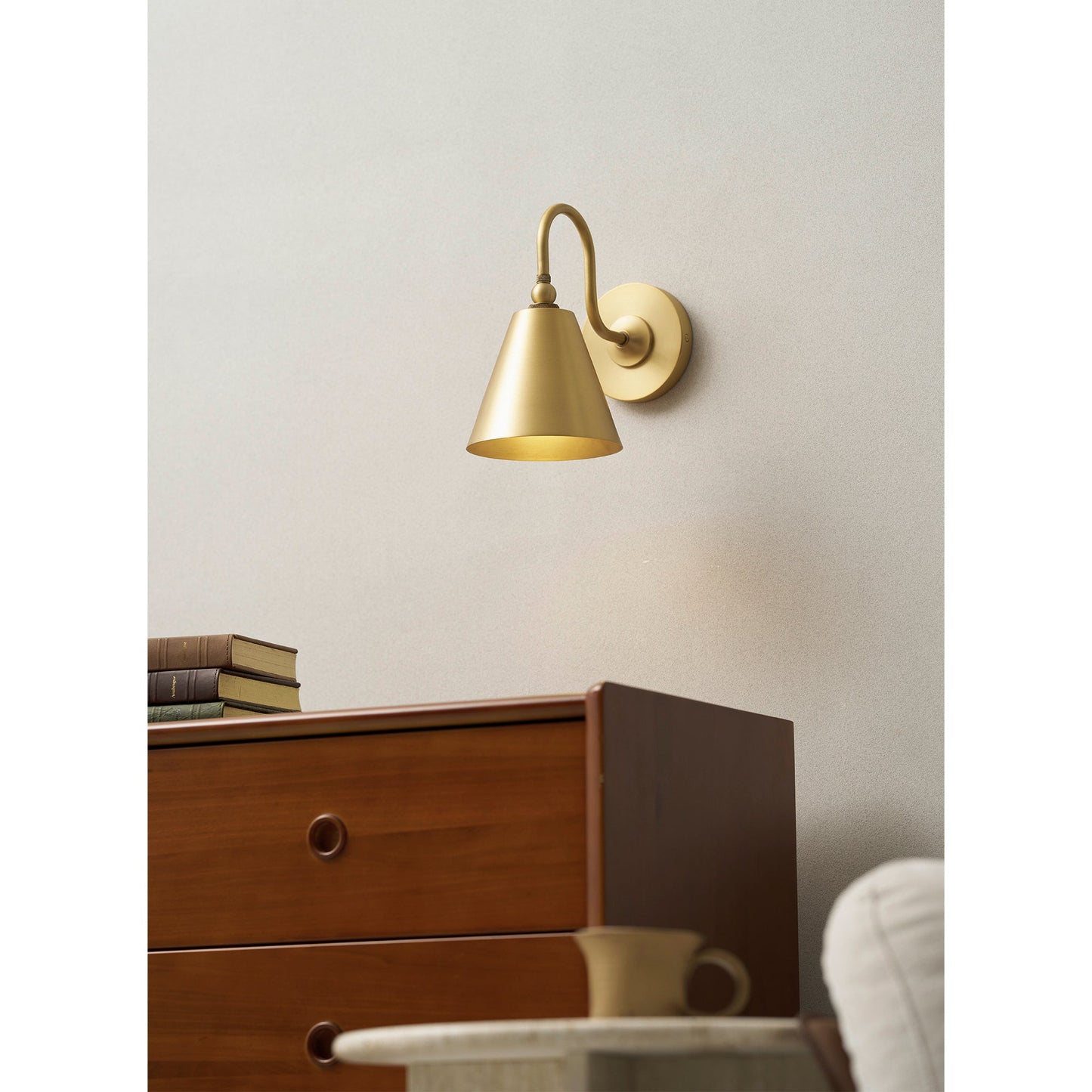 Stanmere Brass Wall Sconce