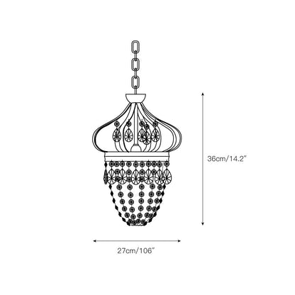 Calyn Tear Drop Chandelier