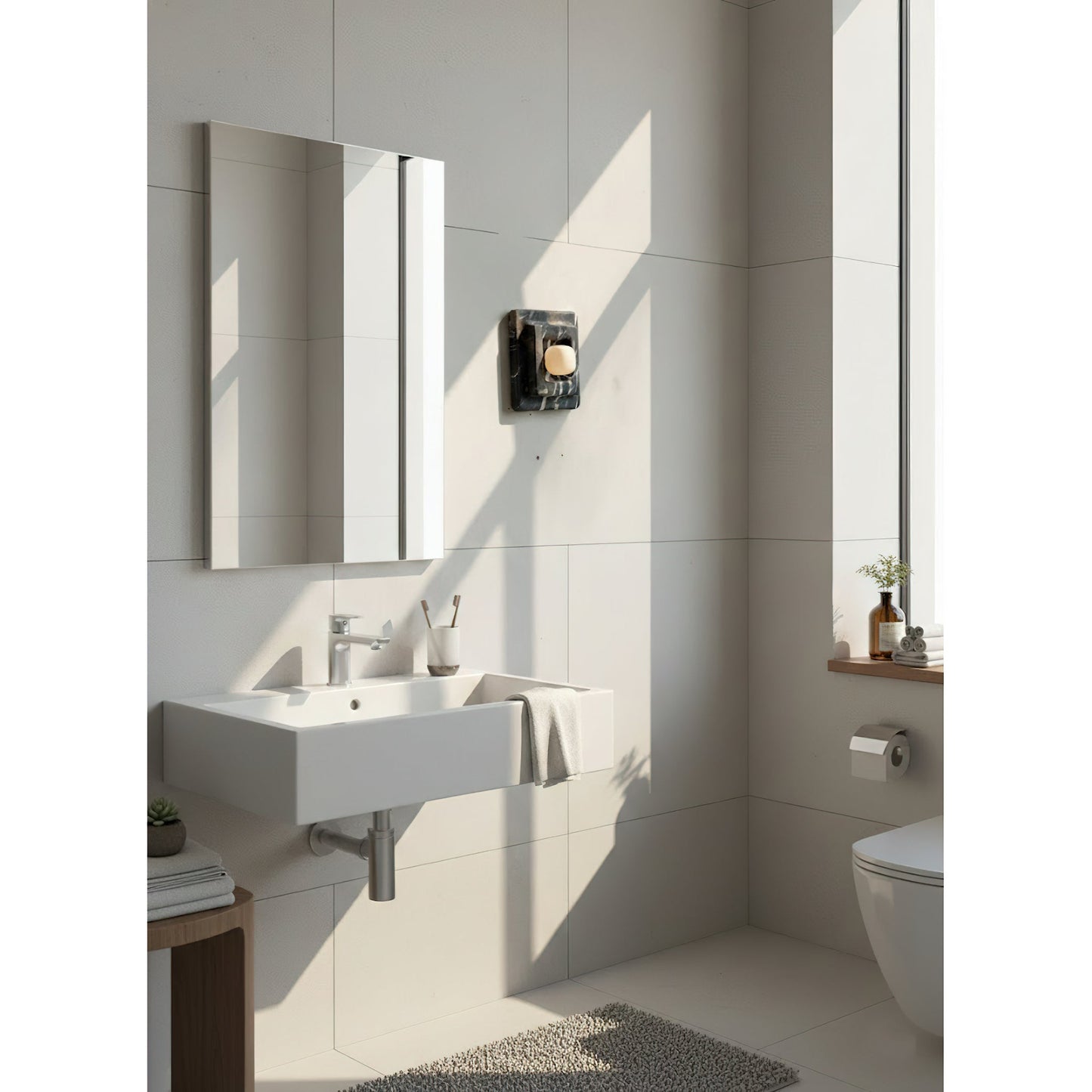 Islyn Marble Wall Lamp