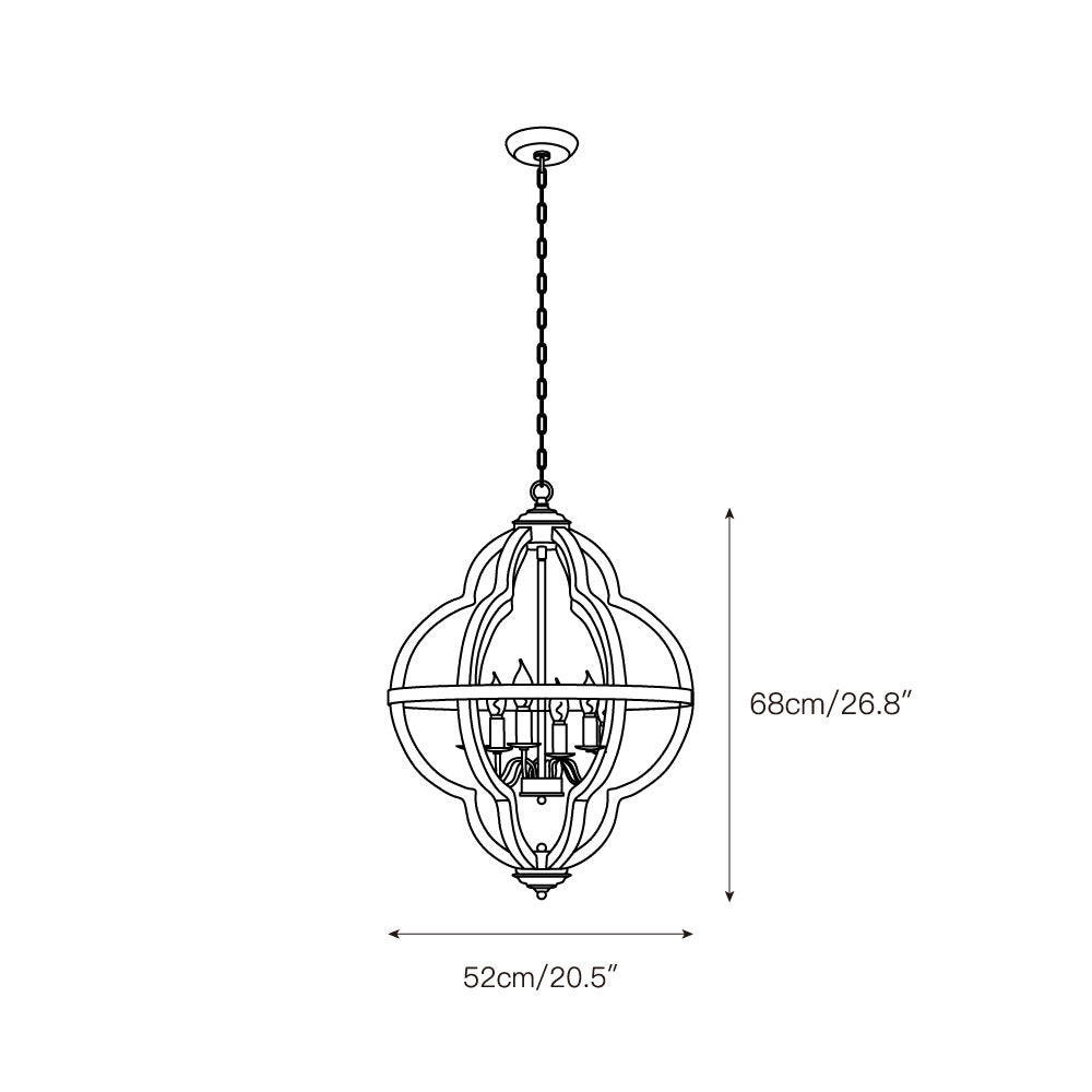 Liren Wood Pendant Lamp