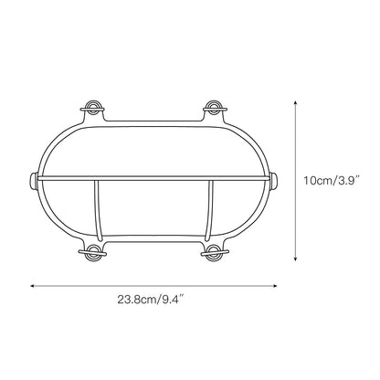 Ilex Brass Bunker Sconce