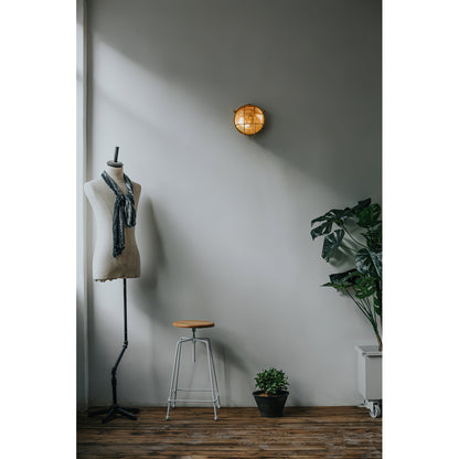 Ilex Brass Bunker Sconce
