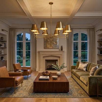 Sero Brass Chandelier