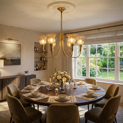 Jovora Brass Chandelier