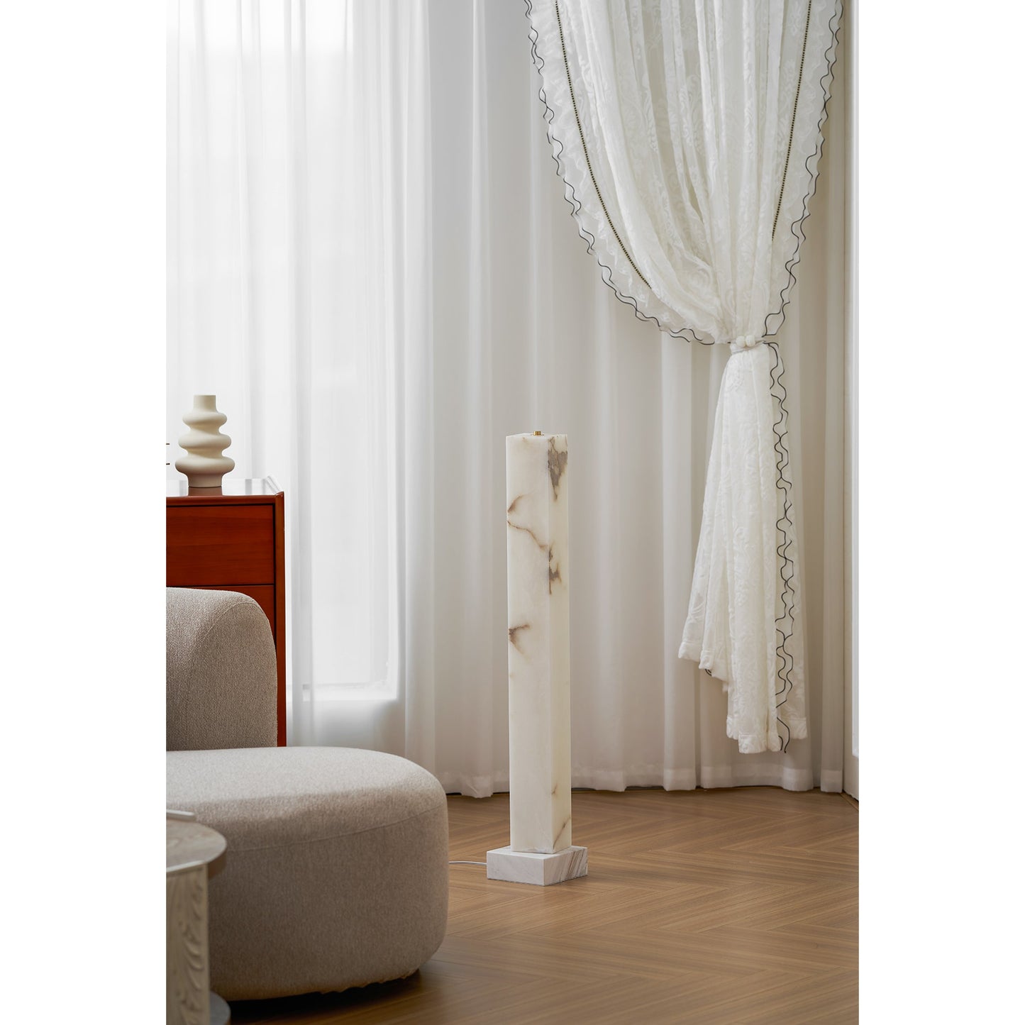 Calor Alabaster Floor Lamp