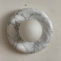 Solene White Marble Wall Sconce