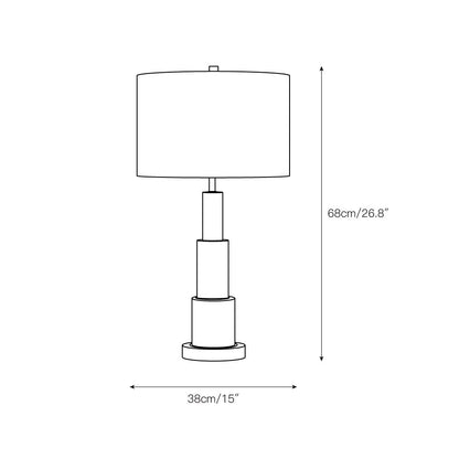 Nevo Alabaster Table Lamp