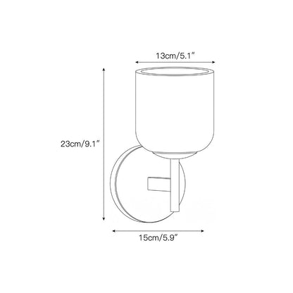Garrison Alabaster Wall Sconce