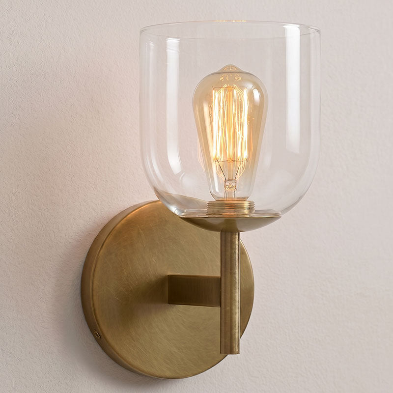 Garrison Glass Wall Sconce